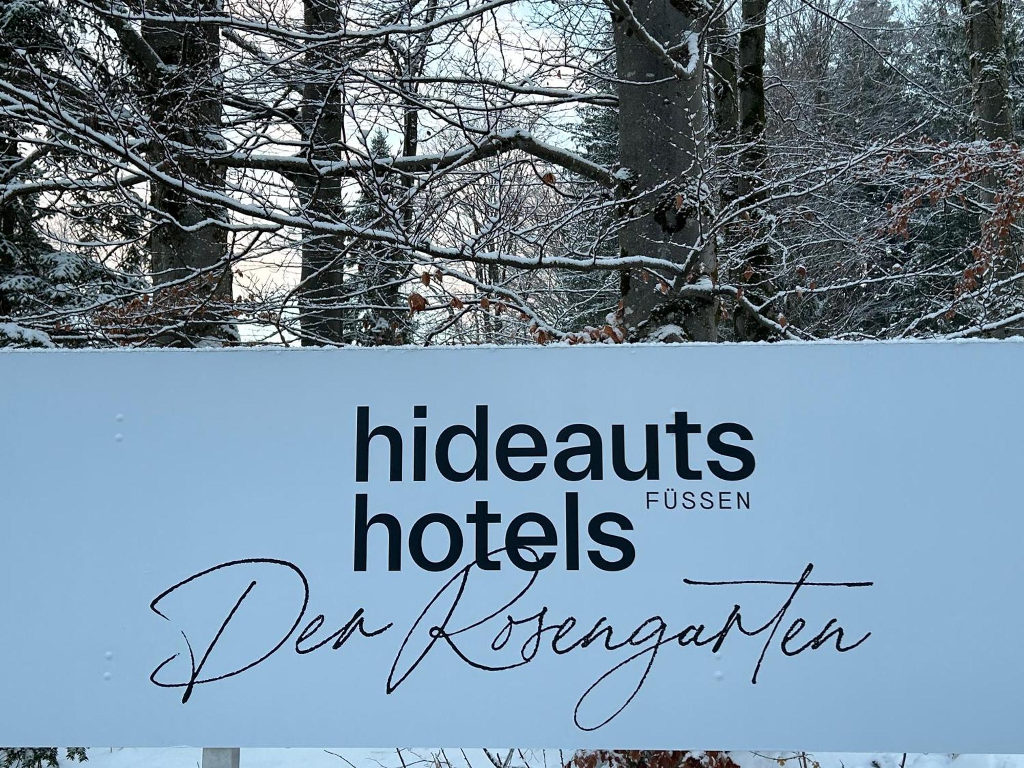Hideauts Hotels Der Rosengarten Füssen Extérieur photo